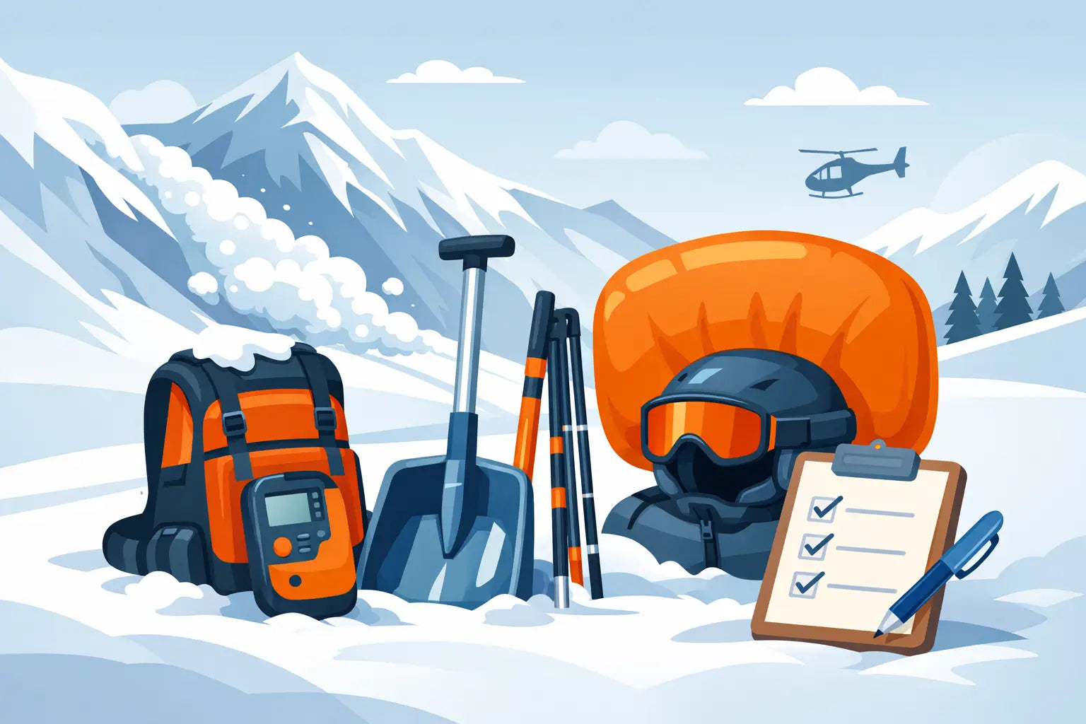 Best avalanche safety gear checklist