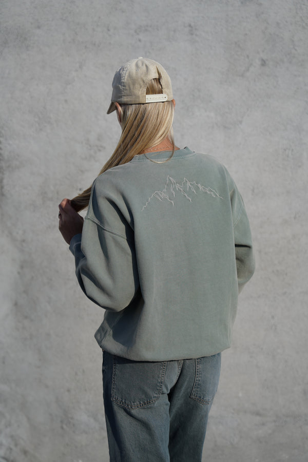 Pre Apres Off Piste Vintage Washed Sweatshirt