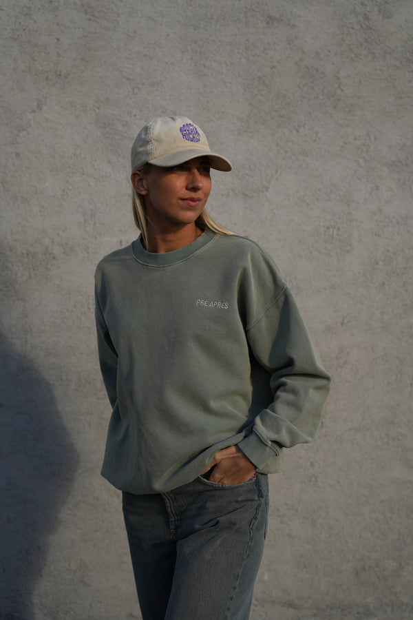 Pre Apres Off Piste Vintage Washed Sweatshirt