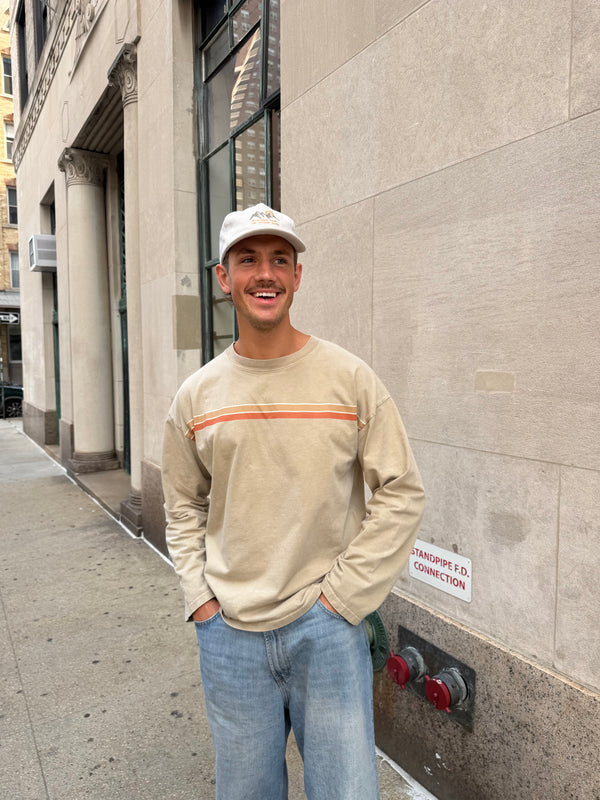 Pre Apres Retro Long Sleeve Slate Green