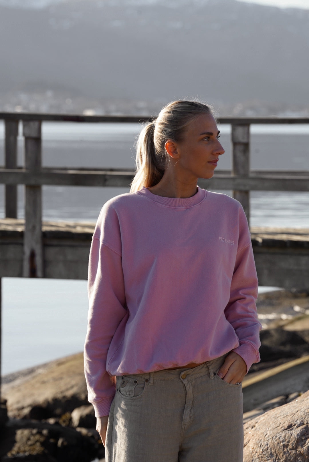 Pre Apres Vintage Washed Swearshirt