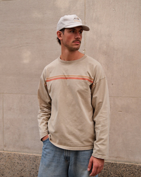 Pre Apres Retro Long Sleeve Slate Green