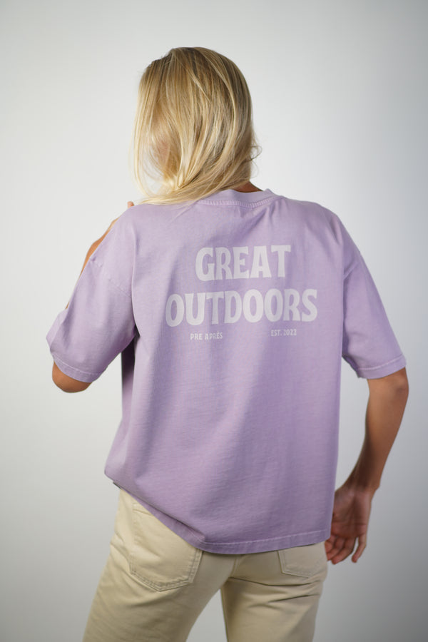 Pre Apres Great Outdoors Oversized Tee