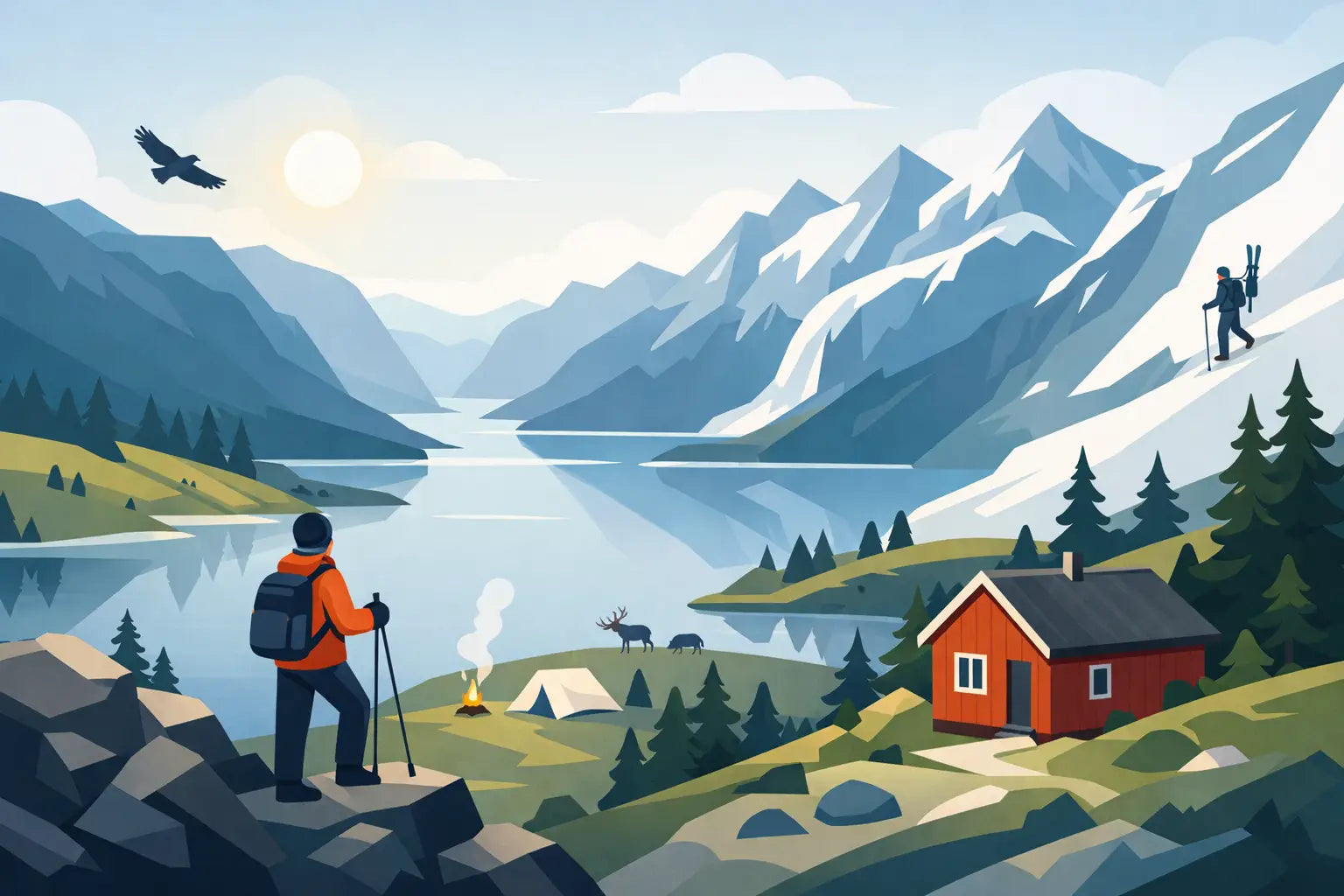 Mountain life i Norge - frihet med ansvar