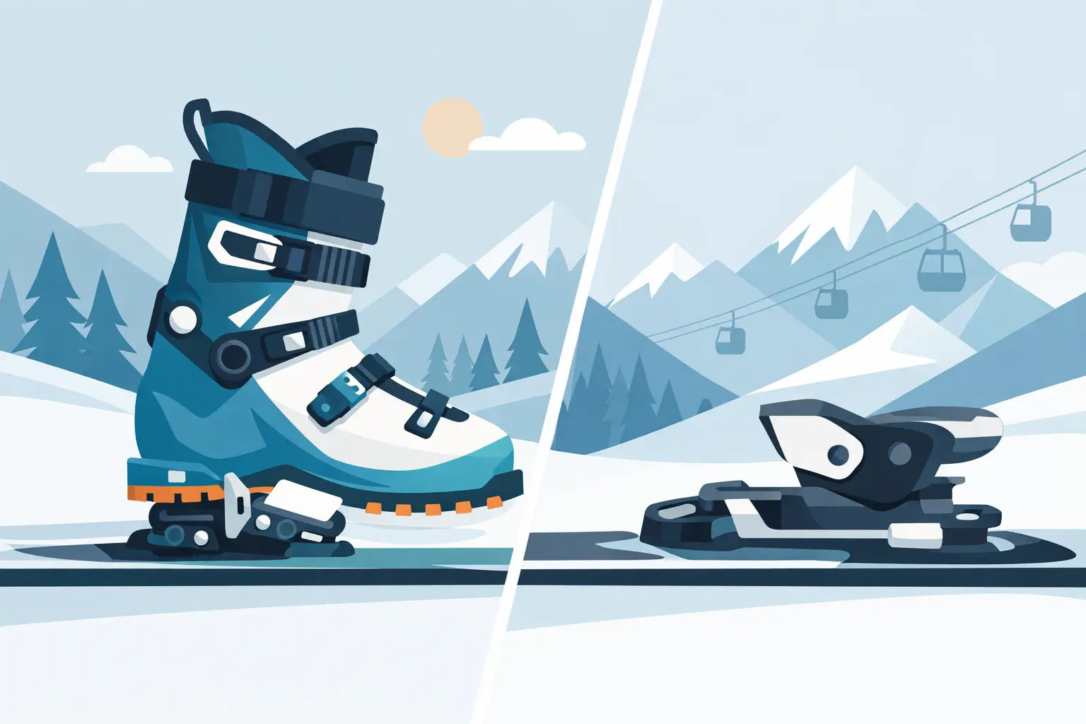 Passer ski touring boots i alpine bindinger?