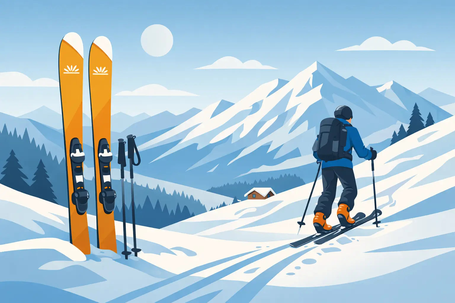 DPS ski touring skis review for randonee