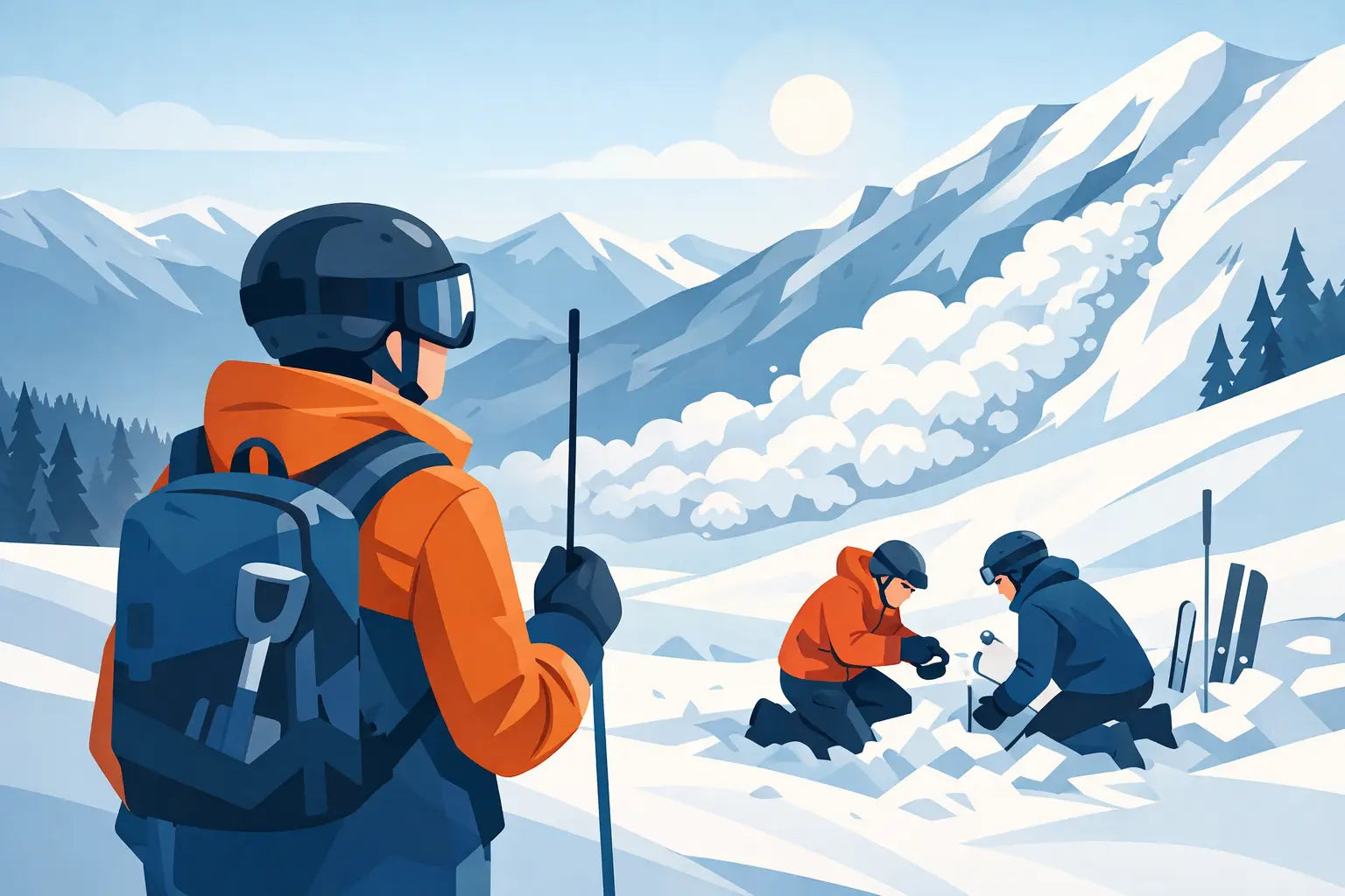 Min first avalanche course experience story