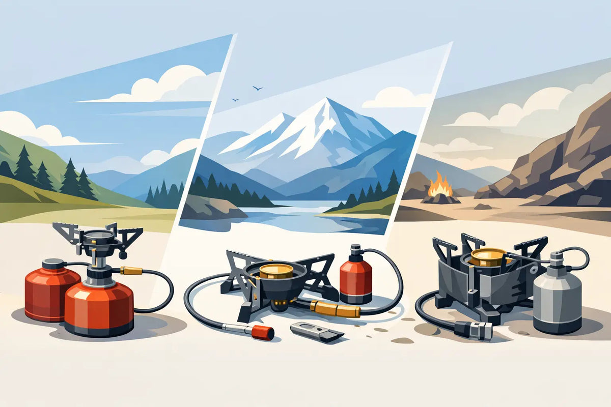 Gassbrenner multifuel sammenligning for fjelltur