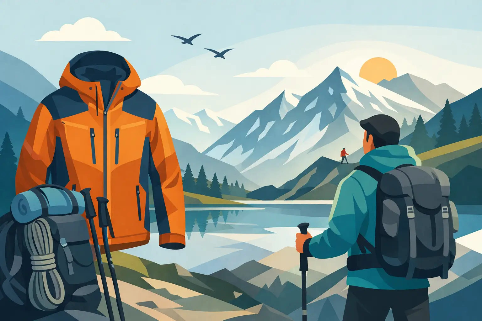 Guide til skalljakke for fjellbruk