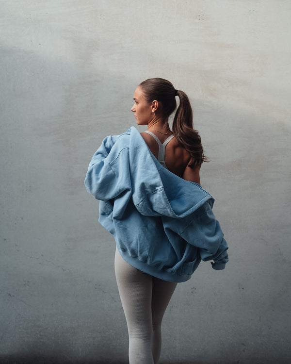 Vintage Washed Zip Up Hoodie