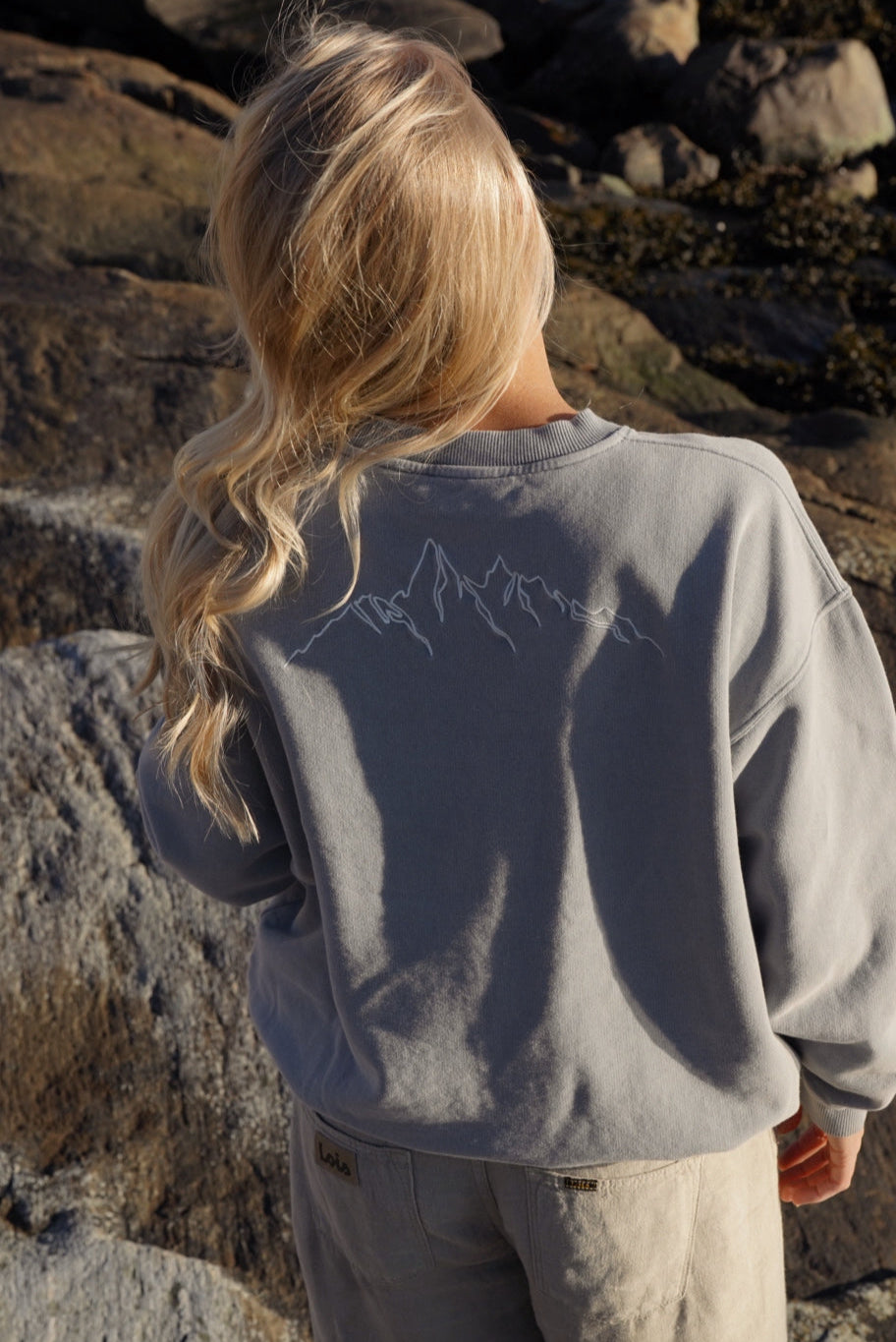 Pre Apres Off Piste Vintage Washed Sweatshirt