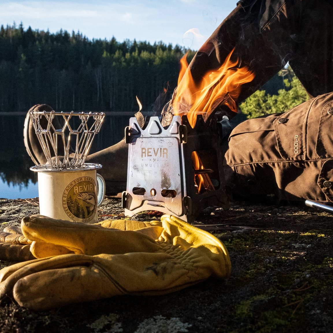 Revir Titanium Hobostove - kvistbrenner